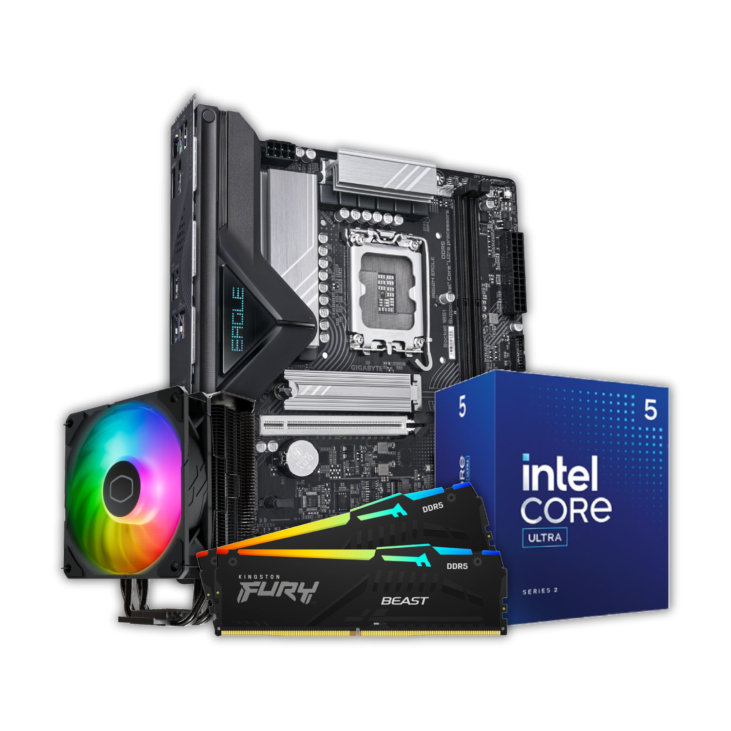 CCL Gaming Intel 1851 Motherboard Bundle